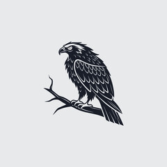 Majestic Flying Eagle Vector Logo – Bold and Dynamic Design
