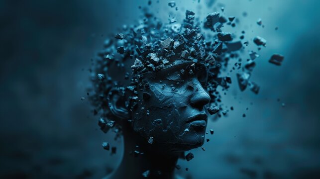 A person looking away, symbolizing emotional avoidance and fear of closeness.