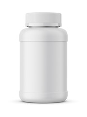 Nutrition jar mockup