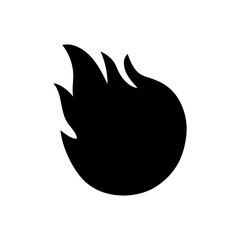 Set of Meteor logo template design isolated on white background.