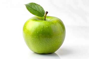 red apple isolated on white background