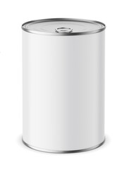 Tin can mockup