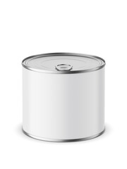 Tin can mockup