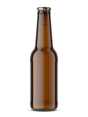 Beer bottle mockup