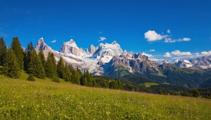 Beautiful Mountain Landscape View