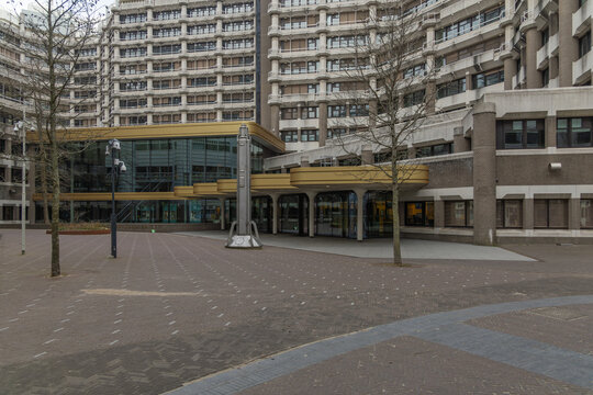Dutch political House of Representatives, exterior of The States General in Dutch: Tweede Kamer Der Staten Generaal Holland. The Hague, the Netherlands. 15 February 2025. 