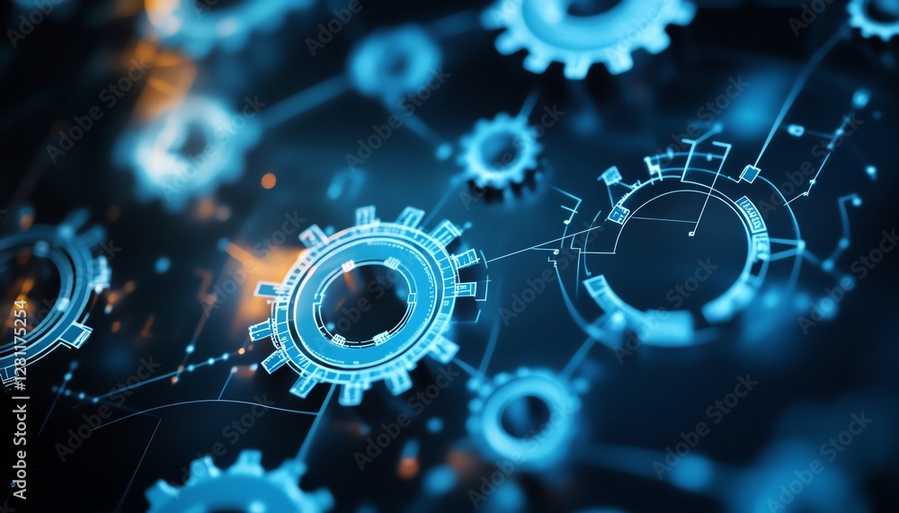 Aufkleber smart business efficiency strategies, operational excellence, process automation tools, time managem
