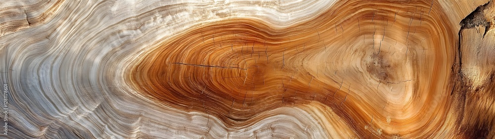 Poster captivating abstract background with a mesmerizing wooden grain texture featuring flowing organic pa
