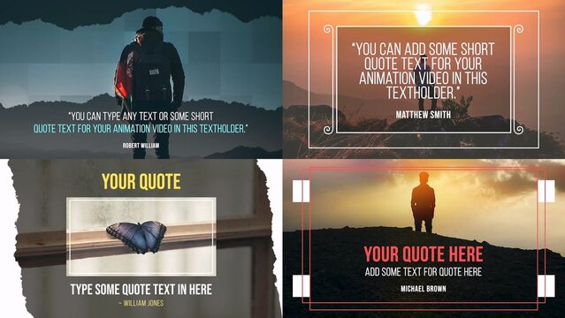 Full Frame Quote Scenes