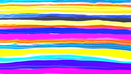 Bright and cheerful rainbow striped abstract background, perfect for projects related to fun and creativity