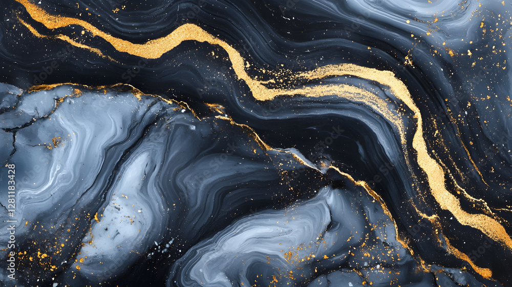 Leinwandbilder captivating abstract fluid motion artwork featuring mesmerizing marble like swirls and flowing textu