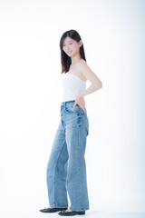 健康的な日本人女性のイメージ