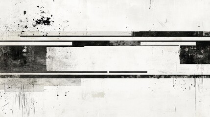 Abstract monochrome grunge texture with geometric shapes and distressed background.