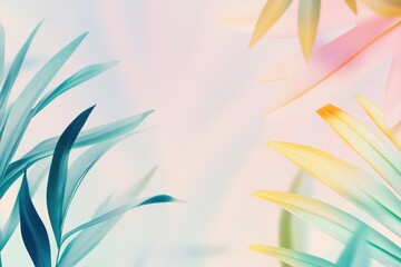 pastel-colored blurred background with soft-focus detailing capturing essence of fading memories