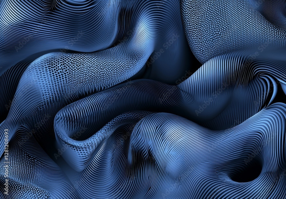 Poster an elegant blue gradient background is characterized by its soft blur and subtle effects