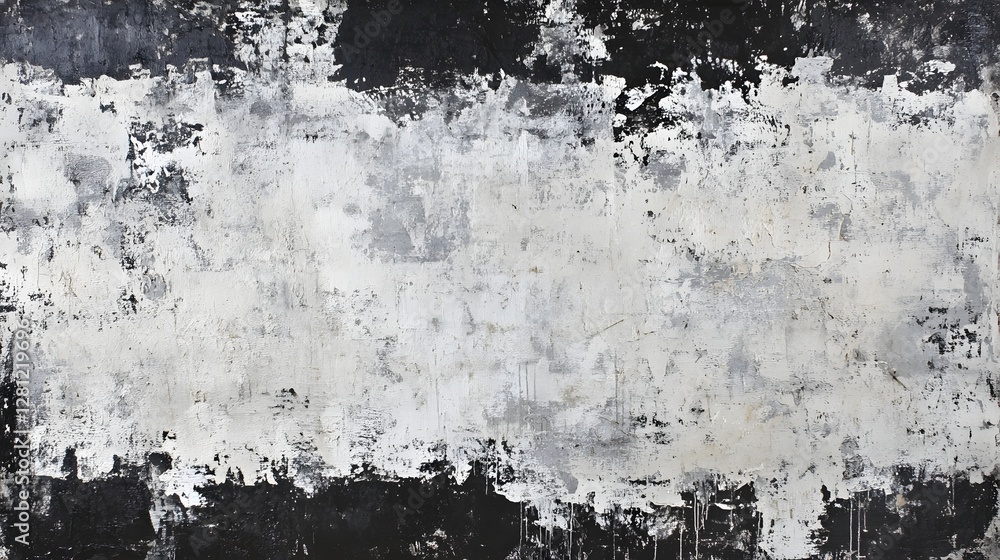 Aufkleber captivating monochrome grunge textured abstract backdrop for graphic design