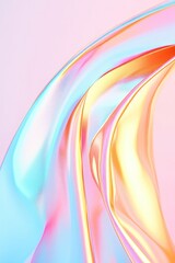 Fototapeta premium blank canvas awaits your 3d artistic touch to craft abstract wedding decorations featuring dreamy geometric shapes