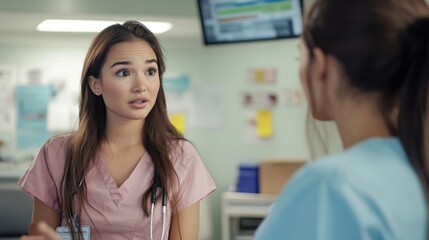 Obraz premium A Nurse’s Journey: Challenges and Rewards