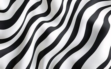dynamic black and white zebra stripe pattern for bold design elements