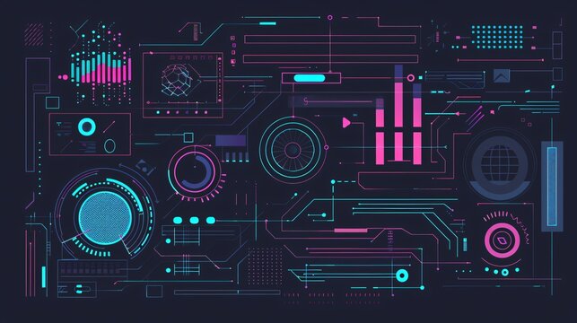 Flat Vector Illustration of Web Development, Coding, and Programming