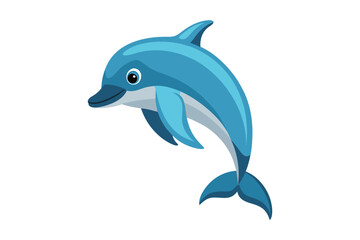  Beautiful dolphins Vector illustration Design