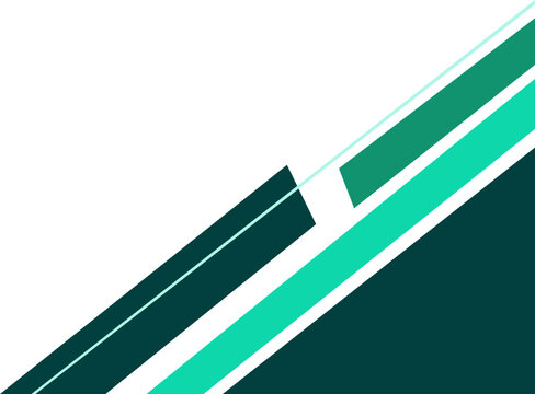 Green Corner Border