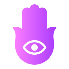 hamsa gradient icon