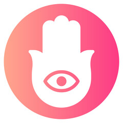 hamsa gradient icon