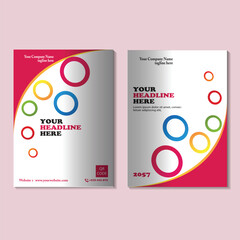 Annual report cover design