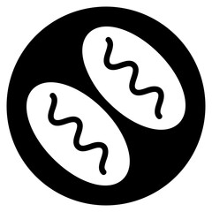 Chocolate glyph icon