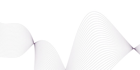 Abstract wavy grey lines stream element for design on white background. You can use for Web, Wallpaper, Template, Desktop background, Business banner, poster design