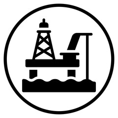 production glyph icon