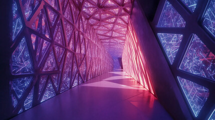 Fototapeta premium geometric abstract with unique designs