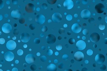 Blue polka dot background