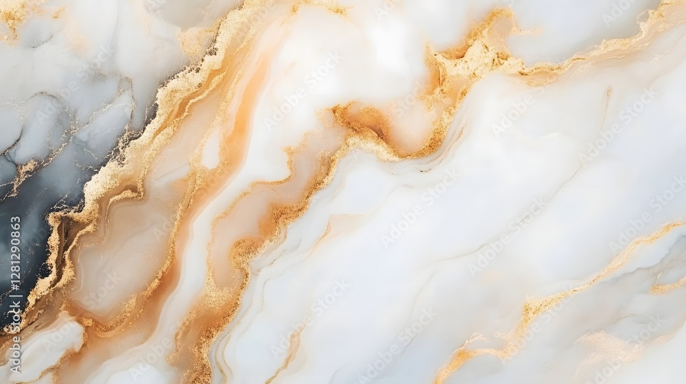 Poster elegant marble texture with captivating geometric patterns and gradients natural stone background fo