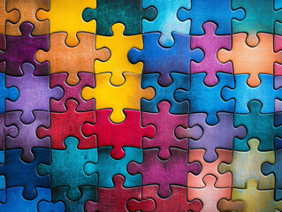 jigsaw puzzle pieces wallpaper