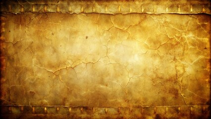 Vintage Aged Paper: Textured Background with Cracks, Film Grain, and Nostalgic Tones