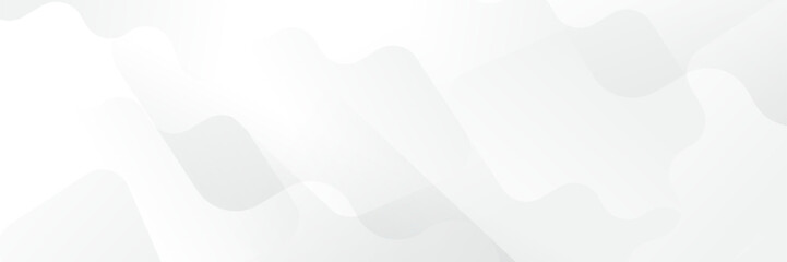 Abstract white Geometric banner design background.