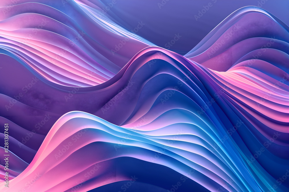 Poster gradient linear waves