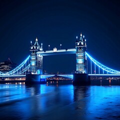 tower bridge at night © Владимир Коврижник