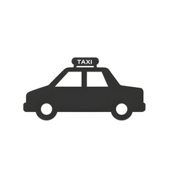 Taxi Car Silhouette