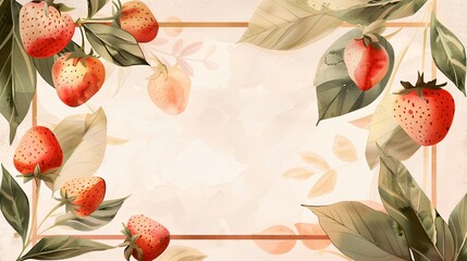 Watercolor Strawberry Seamless Pattern Freepik