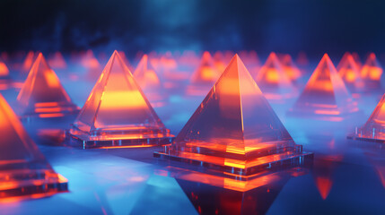 geometric abstract with unique designs