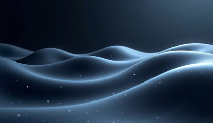 abstract blue background with waves