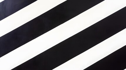 Fototapeta premium Abstract Diagonal Black White Stripes Background Texture