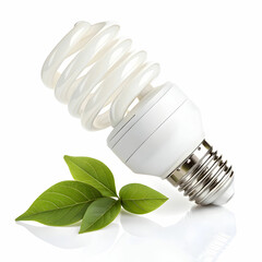 energy saver bulb with white background