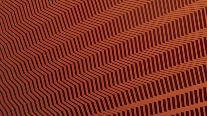 Red orange zig zag stripes lines abstract background for backdrop or presentation
