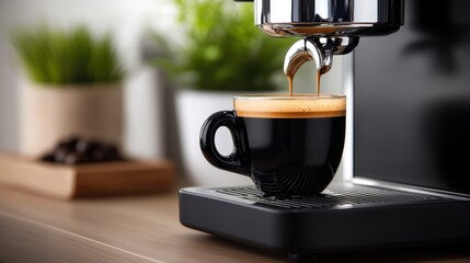 Modern Professional Espresso Machine with Rich Crema Preparation
