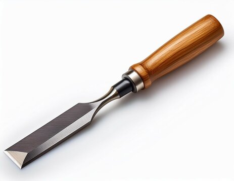 a chisel isolated on white background