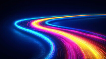 abstract background with colorful lines